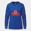 Ladies Long Sleeve Crew Neck Tee Vignette