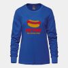 Ladies Long Sleeve Crew Neck Tee Vignette