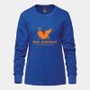 Ladies Long Sleeve Crew Neck Tee Vignette