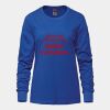 Ladies Long Sleeve Crew Neck Tee Vignette