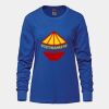 Ladies Long Sleeve Crew Neck Tee Vignette