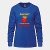 Ladies Long Sleeve Crew Neck Tee Vignette
