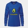 Ladies Long Sleeve Crew Neck Tee Vignette