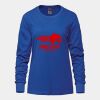 Ladies Long Sleeve Crew Neck Tee Vignette
