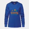 Ladies Long Sleeve Crew Neck Tee Vignette