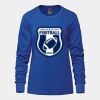Ladies Long Sleeve Crew Neck Tee Vignette