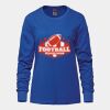 Ladies Long Sleeve Crew Neck Tee Vignette
