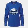 Ladies Long Sleeve Crew Neck Tee Vignette