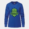 Ladies Long Sleeve Crew Neck Tee Vignette
