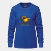 Ladies Long Sleeve Crew Neck Tee Vignette