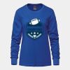Ladies Long Sleeve Crew Neck Tee Vignette
