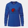 Ladies Long Sleeve Crew Neck Tee Vignette