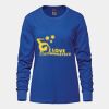 Ladies Long Sleeve Crew Neck Tee Vignette