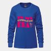 Ladies Long Sleeve Crew Neck Tee Vignette