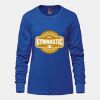 Ladies Long Sleeve Crew Neck Tee Vignette