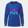 Ladies Long Sleeve Crew Neck Tee Vignette