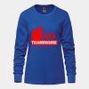 Ladies Long Sleeve Crew Neck Tee Vignette