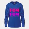 Ladies Long Sleeve Crew Neck Tee Vignette