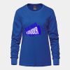 Ladies Long Sleeve Crew Neck Tee Vignette