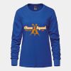 Ladies Long Sleeve Crew Neck Tee Vignette