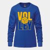 Ladies Long Sleeve Crew Neck Tee Vignette