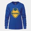 Ladies Long Sleeve Crew Neck Tee Vignette