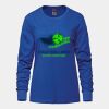 Ladies Long Sleeve Crew Neck Tee Vignette