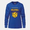 Ladies Long Sleeve Crew Neck Tee Vignette