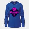 Ladies Long Sleeve Crew Neck Tee Vignette