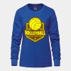 Ladies Long Sleeve Crew Neck Tee Vignette