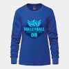 Ladies Long Sleeve Crew Neck Tee Vignette