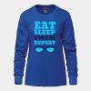 Ladies Long Sleeve Crew Neck Tee Vignette