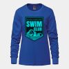 Ladies Long Sleeve Crew Neck Tee Vignette