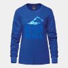 Ladies Long Sleeve Crew Neck Tee Vignette