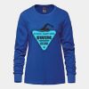 Ladies Long Sleeve Crew Neck Tee Vignette