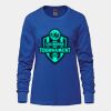 Ladies Long Sleeve Crew Neck Tee Vignette