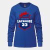 Ladies Long Sleeve Crew Neck Tee Vignette