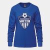 Ladies Long Sleeve Crew Neck Tee Vignette