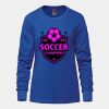 Ladies Long Sleeve Crew Neck Tee Vignette