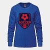 Ladies Long Sleeve Crew Neck Tee Vignette