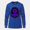 Ladies Long Sleeve Crew Neck Tee Vignette