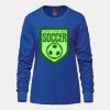 Ladies Long Sleeve Crew Neck Tee Vignette