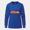 Ladies Long Sleeve Crew Neck Tee Vignette