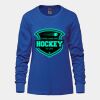 Ladies Long Sleeve Crew Neck Tee Vignette
