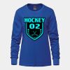 Ladies Long Sleeve Crew Neck Tee Vignette