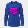 Ladies Long Sleeve Crew Neck Tee Vignette