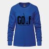 Ladies Long Sleeve Crew Neck Tee Vignette