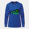 Ladies Long Sleeve Crew Neck Tee Vignette