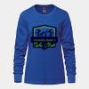 Ladies Long Sleeve Crew Neck Tee Vignette