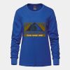 Ladies Long Sleeve Crew Neck Tee Vignette